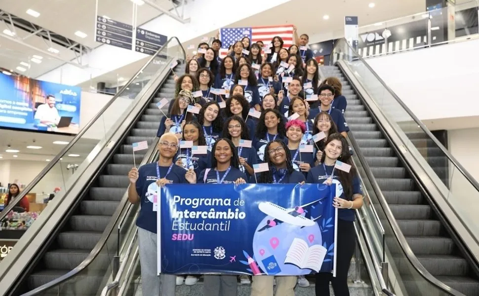 500 vagas de intercâmbio abertas para alunos da rede estadual