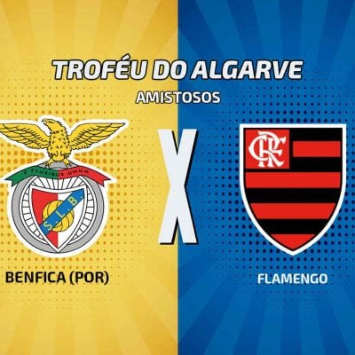 Flamengo encara Benfica em amistoso internacional 