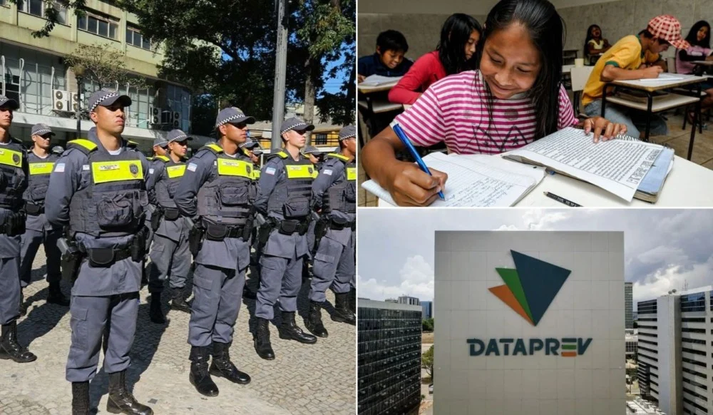 Polícia Militar, educação e Dataprev: veja concursos abertos esta semana